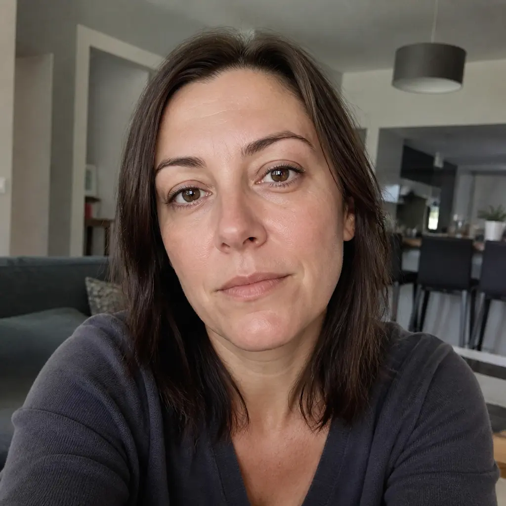 AI-generated fictional portrait